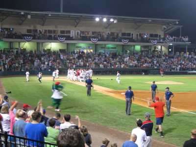 Minor League Baseball Action