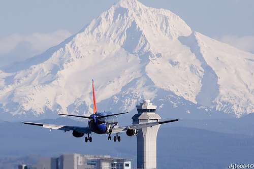 Southwest Plane Landing