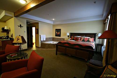 4040793132_f2410fd909 Our room at The Cody in Cody Wyoming, during our vacation in July 2009.