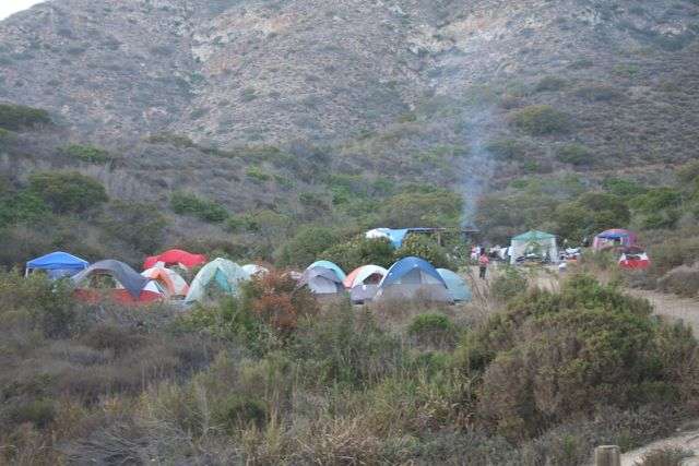 group camping