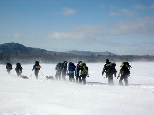 A Wintertime Maine Wilderness Adventure.