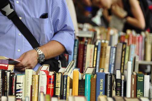 Shop for books at the VNSA Book Sale.
