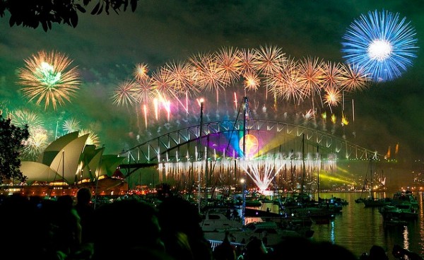 sydney habour bridge and opera house